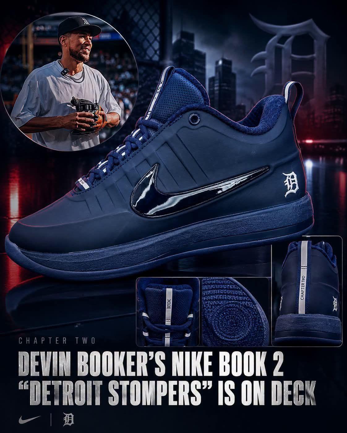 布克专属!Book 2 “Detroit Stompers” 底特律限定帅炸